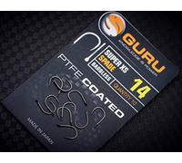 Guru Super XS Spade Size 10 Barbless Commercial Carp Fishing Hook PTFE Coated pack of 10