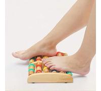Guruashish Enterprise Roller for Foot Massager roller Solid Wood Roller Legs Wooden Manual Massager Acupuncture Massager Points Rubbed Wooden Roller