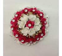 GuruEmbelish Bun Juda Maker Flower Bridal Gajra Hair Accessories For Women and Girls