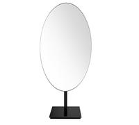 GURUN Large Oval Tabletop Vanity Mirror 7x12 Oil Rubbed Bronze Luxuries Makeup Mirror with Stand for Jeweller's M2017-ORB