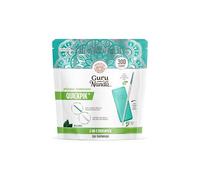 GuruNanda 2-in-1 QuickPik Toothpick with Interdental Pick- 300 Count - Plaque Removers - Travel Case