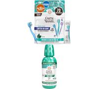 GuruNanda On-The-Go Bundle - Disposable Toothbrushes, Oral Rinse Mouthwash