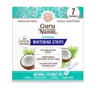 GuruNanda Teeth Whitening Strips - 7-Day Treatment with Non-Slip Dry Strip Technology - Whitening Designed with Care for a Brighter Smile
