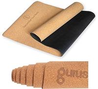 GURUS Sweat Proof Durable Cork Yoga Mat Thick Non Slip Exercise Mat for Home Workout (Cork Yoga Mat)