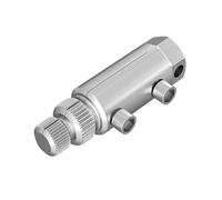 Gurxi 1 Piece Screw Extractor Screw Extractor Kit Tool for Unscrewing Threads Broken Pipes Versatile Uses Screw Remover Adjustable Suitable for 1/4 1/6 Pipe