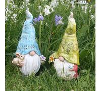 Gus and Gilbert Gonks - 25cms Tall Garden Gnomes