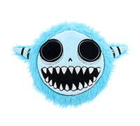 Gus Fink Monsterdermy Skellbo Blue Plush Wall Decor, Gothic Art Monster Hanging Plush