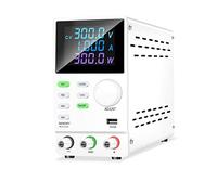 GUSAJ Adjustable Power Supply DC Power Supply Lab Programmable Memory Function Adjustable Bench Power Source Voltage Regulator Switch Current Stabilizer (Color : Nero, Size : 300V 1A)