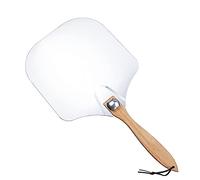Gusengo Aluminum Metal Pizza Peel - Stainless Steel Aluminum Pizza Spatula,Large Folding Metal Pizza Paddle for Oven Grill Pizza Stone Homemade Pizza