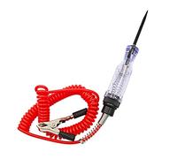 Gusengo Automotive Fuse Tester | 6-24V Test Light with Extended Spring Test Leads & Piercing Probe - Electrical Volt Continuity Tester for Car Truck SUV RV Wire Fuse Socket