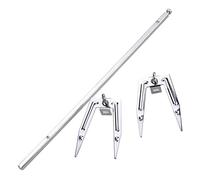 Gusengo Chicken Rotisserie,Rotisserie Chicken Tools | Stainless Steel Fork Grill Spit Rod Roast Fish Chicken Forks For Home Camping Picnic