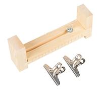 Gusengo Paracord Jig - Adjustable Paracord Bracelet Maker with 2 Clips - Paracord Tool Rope Braiding Tool DIY Wooden Frame Jig for making Friendship Bracelets