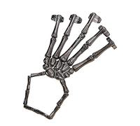 Gusengo Skeleton Hand Bracelet | Metal Hand Bangle Bracelet Skull Fingers - Hand Bangle Bracelet Skull Fingers Wristband for Men Women Cosplay Jewelry