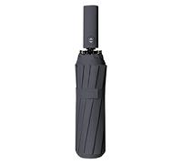 Gusengo Travel Umbrella | 12 Ribs Portable Automatic Folding Rainproof Umbrella with Black Anti-UV Coating,Women Men Parasol for Outdoor Rainproof and Summer Sunshade