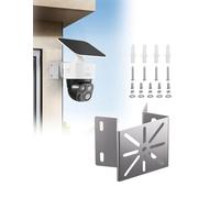 Gusfeliz Metal Corner Mount For Solocam S340, to Achieve a Wider View Range of 270° on Both Sides of Exterior Wall Corner, Bracket Suitable for CCTV Cameras, LED Wall/Stage Lights, and Solar Panels