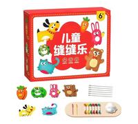 GUSHE TwiggleStuff Sewing Kits for Kids, Doll Sewing Toys, First Sewing Kit for Kids, Cute Animal Felt Sewing Kit, Fun Educational DIY Starter Craft Set for Kid, Gifts for 3-12 Year Olds Girls