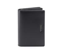 Gusseted Card Case - Nassau Black Smooth