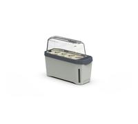 Gusta Garden Harry Herbs 4-in-1 herb pot light grey - plant pot - removable lid & self-watering system - 0.5L water reservoir & 5L soil capacity