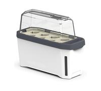 Gusta Garden Harry Herbs 4-in-1 herb pot white - plant pot - removable lid & self-watering system - 0.5L water reservoir & 5L soil capacity