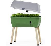 Gusta Garden SAMMY SALAD raised bed for salad growing - Dark Green - With Lid