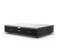 Gustard R30 R2R DAC | DSD512 PCM768kHz | USB, Optical, Coaxial, IIS, AES, LAN Input | Fully Discrete Balanced Digital-analog Converter | Home Audio Network Streaming Decoder with Remote (Silver)