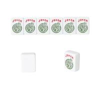 GUSTARIA 8 Pieces American Mahjong Joker Tiles, Mahjongg Accessories (1.2”,Tiles Only)