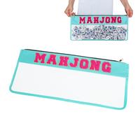 GUSTARIA Empty Mahjong Bag, Mahjong Case for American Mahjong Set (Case Only, Green)