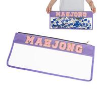 GUSTARIA Empty Mahjong Bag, Mahjong Case for American Mahjong Set (Case Only, Purple)