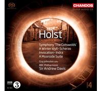 Johnston/Davis - Gustav Holst: A Winter Idyll, Symphony in F, Op. 8, 'The Cotswolds', Indra, Op. 13, Invocation, Op. 19, A Moorside Suite