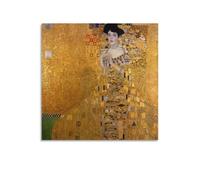 Gustav Klimt - Adele Bloch Bauer (Ausschnitt) - (MeisterDrucke-16196) Posters Art Print Wall Photo Paint Poster Hanging Picture Family Decor 24x24inch(60x60cm)