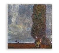 Gustav Klimt Approaching a Thunderstorm Painting | Unframed Wall Art Print | Ready to Frame Poster | Modern Home Decor Picture | Artwork for Living Room, Bedroom or Office | Multiple Sizes