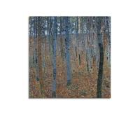 Gustav Klimt Artwork(Birch Forest, 1902)Decorative Poster Home Decor Wall Art Hanging Picture Print Bedroom Decorative Paintings Room Aesthetic 28x28inch(70x70cm)