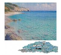 Gustav Klimt Attersee Wooden Adult Jigsaw Puzzle 1000 Pieces | Puzzle for Adults: quiet evening activity on quiet evenings.