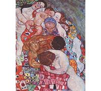 Gustav Klimt Black Pages Sketchbook: Death and Life | Large Artistic Sketch Pad | Blank All Black Paper Notebook | For Drawing with Vivid Colors | Art ... or Metallic Marker (Black Art Sketchbooks)
