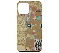 Gustav Klimt Fulfillment Love Painting Couple Romantic Hug Case for iPhone 12 mini