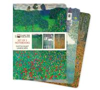 Gustav Klimt: Landscapes Set of 3 Standard Notebooks