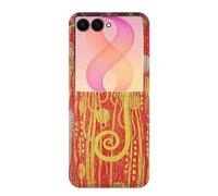 Gustav Klimt Medicine PU Leather Flip Case Cover For Samsung Galaxy Z Flip 8