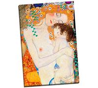 Gustav Klimt Mother & Baby Canvas Print Picture Wall Art Large 30x20 Inches