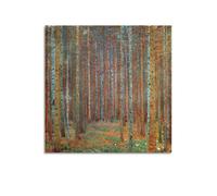 Gustav Klimt Painter Work Posters Pine Forest, 1902 Painting On Canvas Wall Art Scroll Picture Print Living Room Walls Decor Homes 24x24inch(60x60cm)
