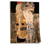Gustav Klimt Poster: The Three Ages of a Woman, Unframed Art Print, Mural - A4, A3, A2, A1, A0, XXL - Living Room, Bedroom, Kitchen, Decoration
