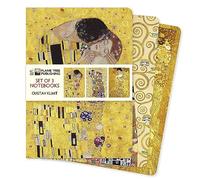 Gustav Klimt Set of 3 Standard Notebooks (Standard Notebook Collection)