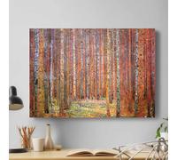 Gustav Klimt Tannenwald I 1901 Forest Canvas Wall Art Picture Print - For Gustav Fans Modern Family Home Office Hotel Decoration (XL: 91cm X 61cm)