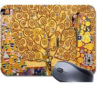Gustav Klimt The Tree of Life Mouse Mat. Vintage Fine Art