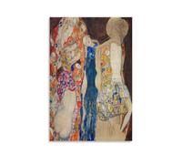 Gustav Klimt's - The Bride Unfinished Poster (3) Wall Art Picture Painting Canvas Print Artworks Bedroom Living Decor 16x24inch(40x60cm)