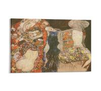 Gustav Klimt's - The Bride Unfinished Poster (4) Art Print Wall Photo Hanging Picture Family Bedroom Decor 16x24inch(40x60cm)