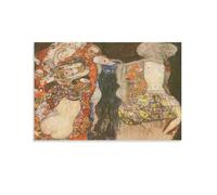 Gustav Klimt's - The Bride Unfinished Poster (4) Wall Art Bedroom Prints Home Decor Hanging Picture Canvas Painting 12x18inch(30x45cm)