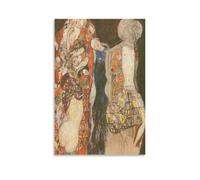 Gustav Klimt's - The Bride Unfinished Poster (6) Wall Art Picture Painting Canvas Print Artworks Bedroom Living Decor 20x30inch(50x75cm)