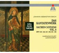 Gustav Leonhardt - Bach: Sacred Cantatas, Vol 8 (BWV 138-140, 143-159, 161-162) / Harnoncourt