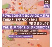 Gustav Mahler : Mahler: Symphony No. 2, 'Auferstehung' CD SACD with DVD 3 discs