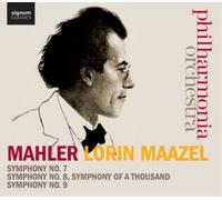 Philharmonia Orchestra - Mahler: Symphonies Nos. 7, 8, 9 [CD]
